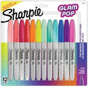 NWT Sharpie Glam Pop Permanent Markers Set
